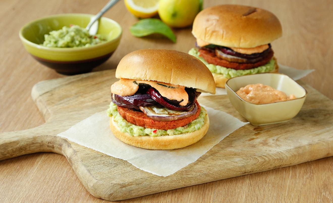 receta-hamburguesa-vegana-guacamole-soria-natural